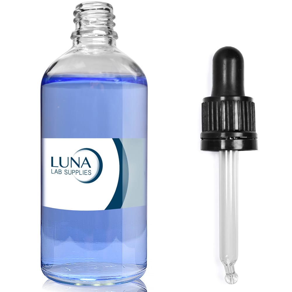 100ml Clear Glass Dropper Bottle & T/E Pipette