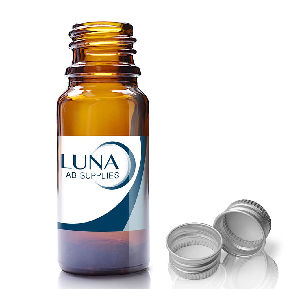 10ml Amber Glass Dropper Bottle With Aluminium Cap