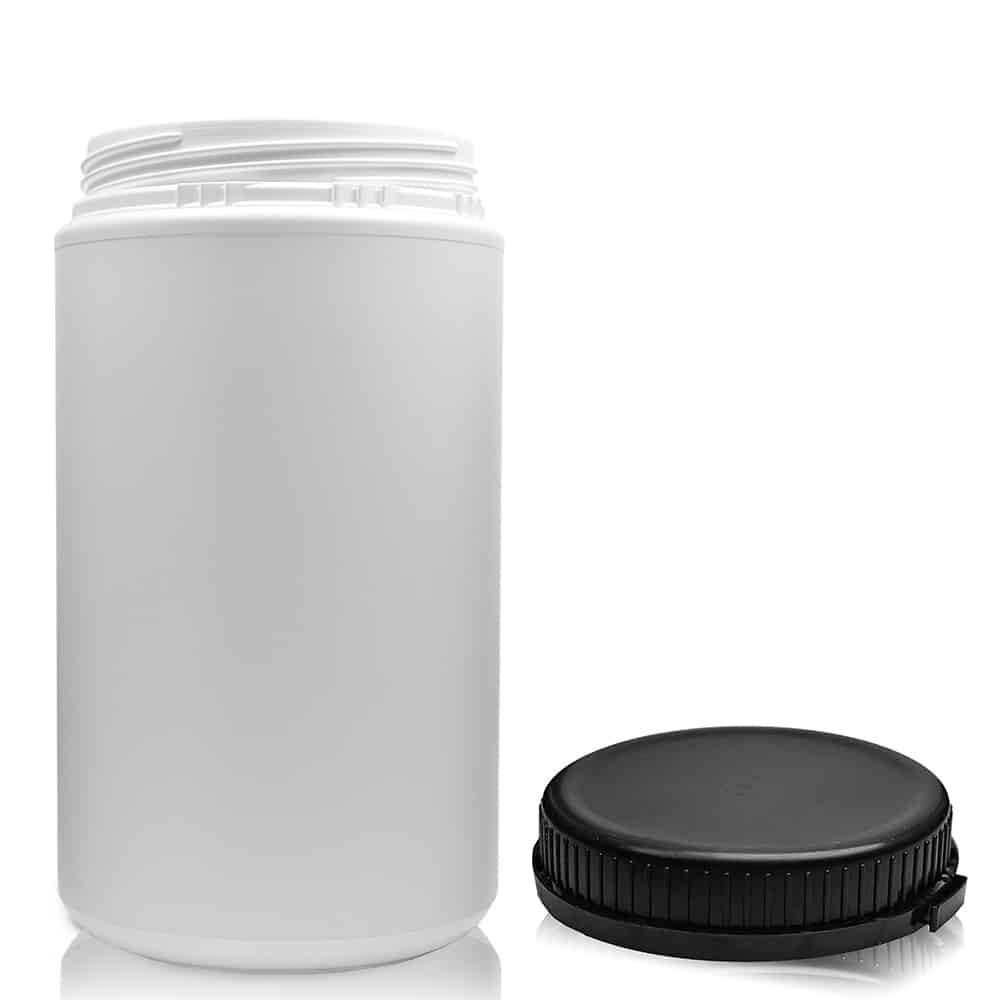 1300ml UN (SDO) HDPE Round Can, Airtight Insert And T/E Lid
