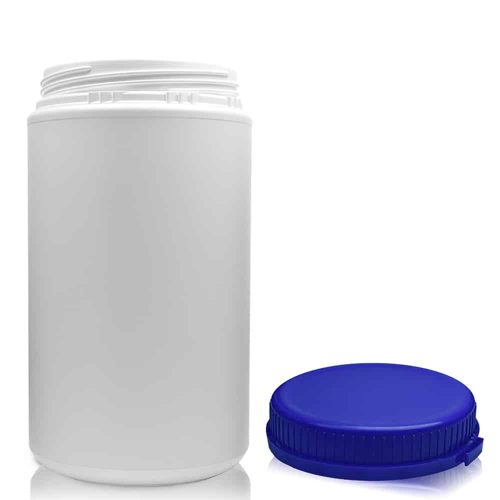 1300ml UN (SDO) HDPE Round Can, Airtight Insert And T/E Lid