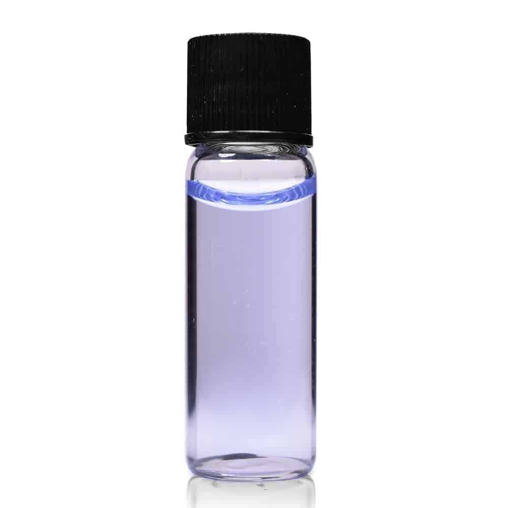 1.75ml Glass Vial With 10mm Black PP Cap Foil Liner