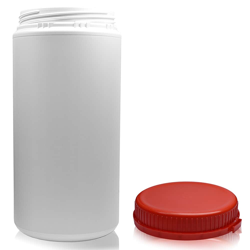 2000ml UN (SDO) HDPE Round Can, Airtight Insert And T/E Lid - Image 2