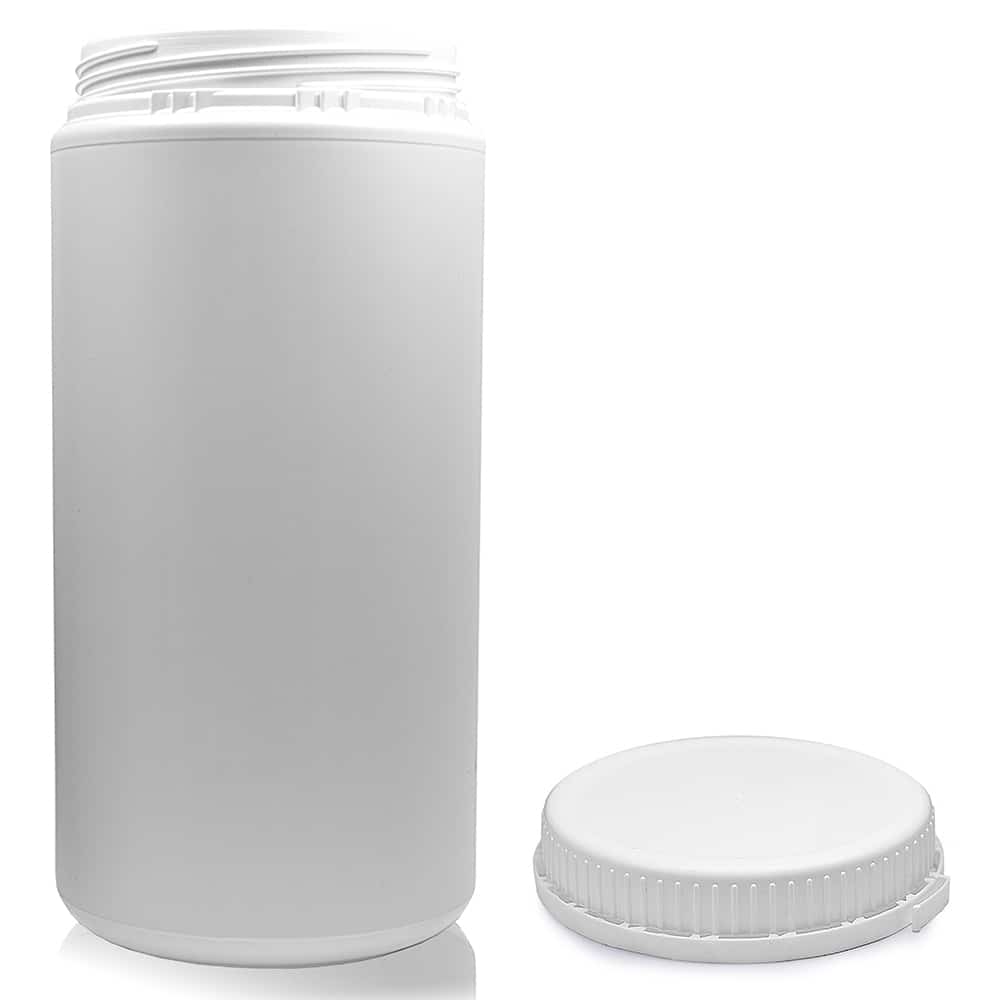2000ml UN (SDO) HDPE Round Can, Airtight Insert And T/E Lid