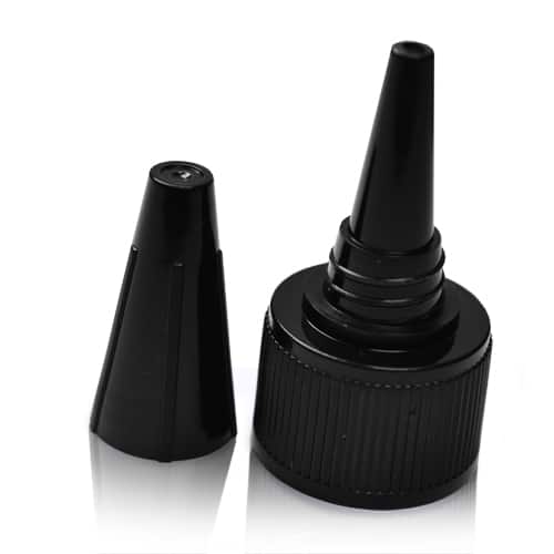 100ml White HDPE Round Plastic Bottle & 20mm Spout Cap - Image 6