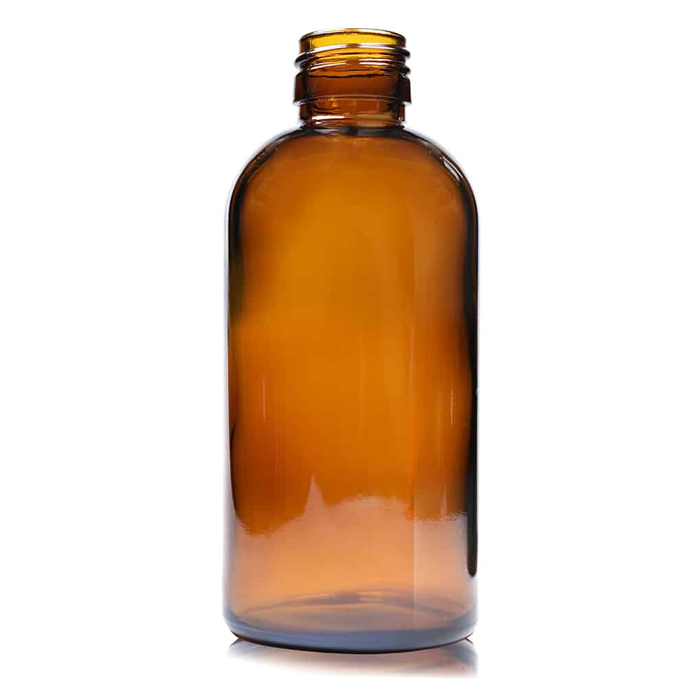 250ml Amber Boston Bottle Luna no