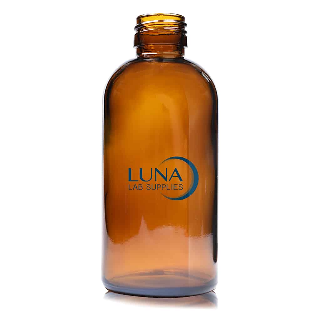 250ml Amber Boston Bottle Luna