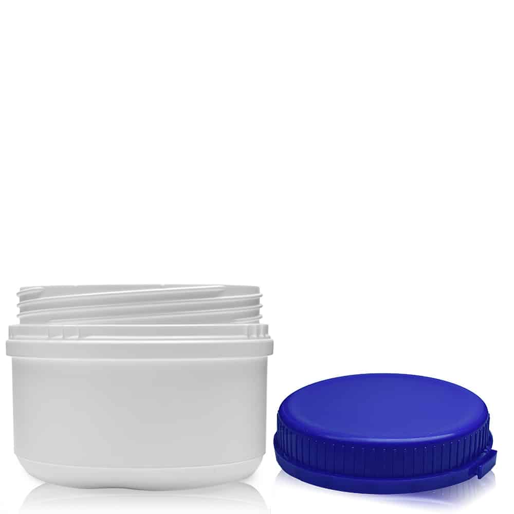 250ml UN (SDO) HDPE Round Can, Airtight Insert And T/E Lid