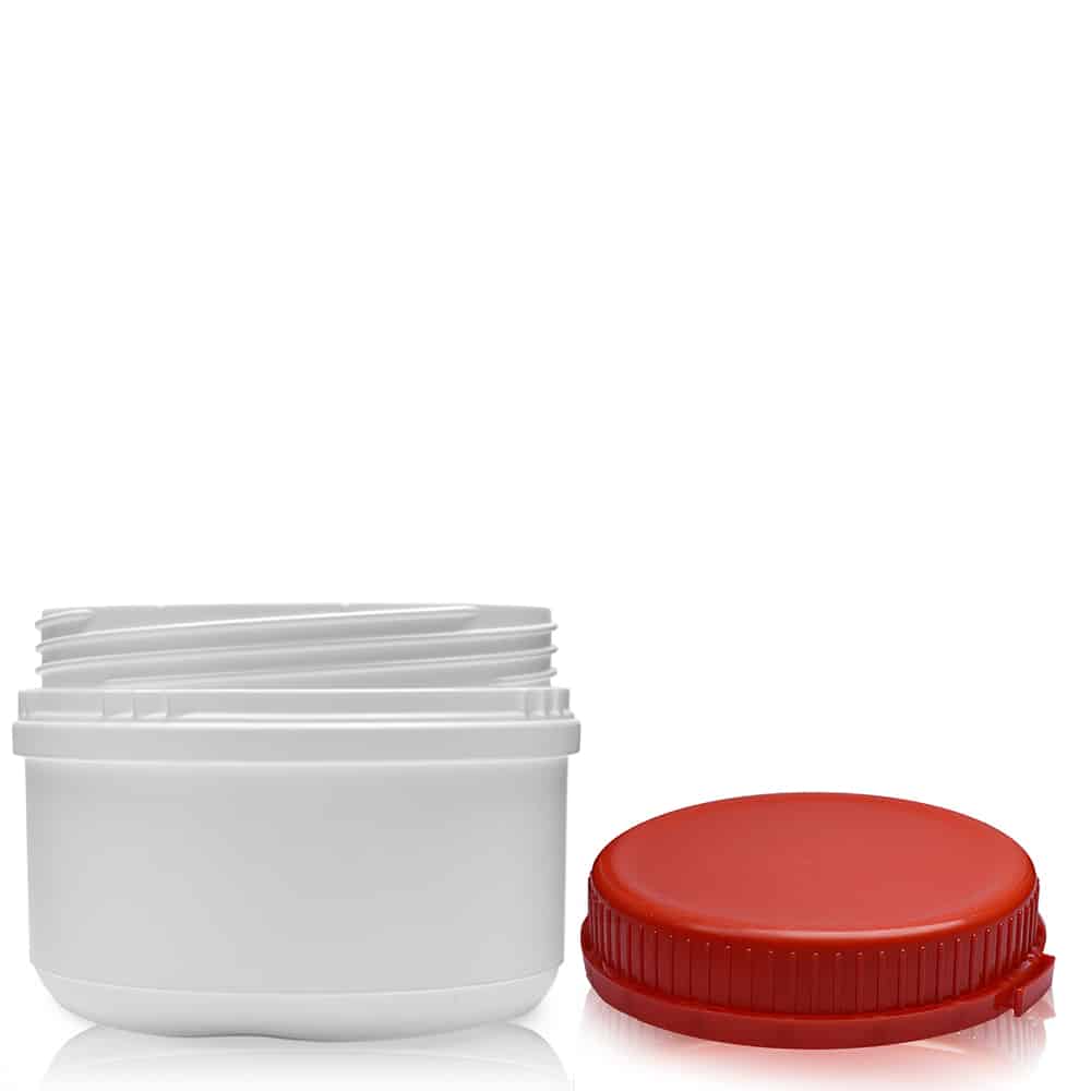 250ml UN (SDO) HDPE Round Can, Airtight Insert And T/E Lid