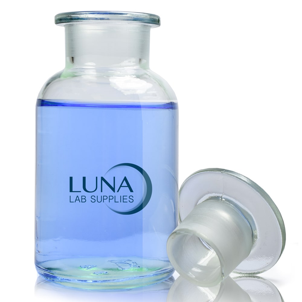 250ml Clear Glass Apothecary Bottle With Stopper