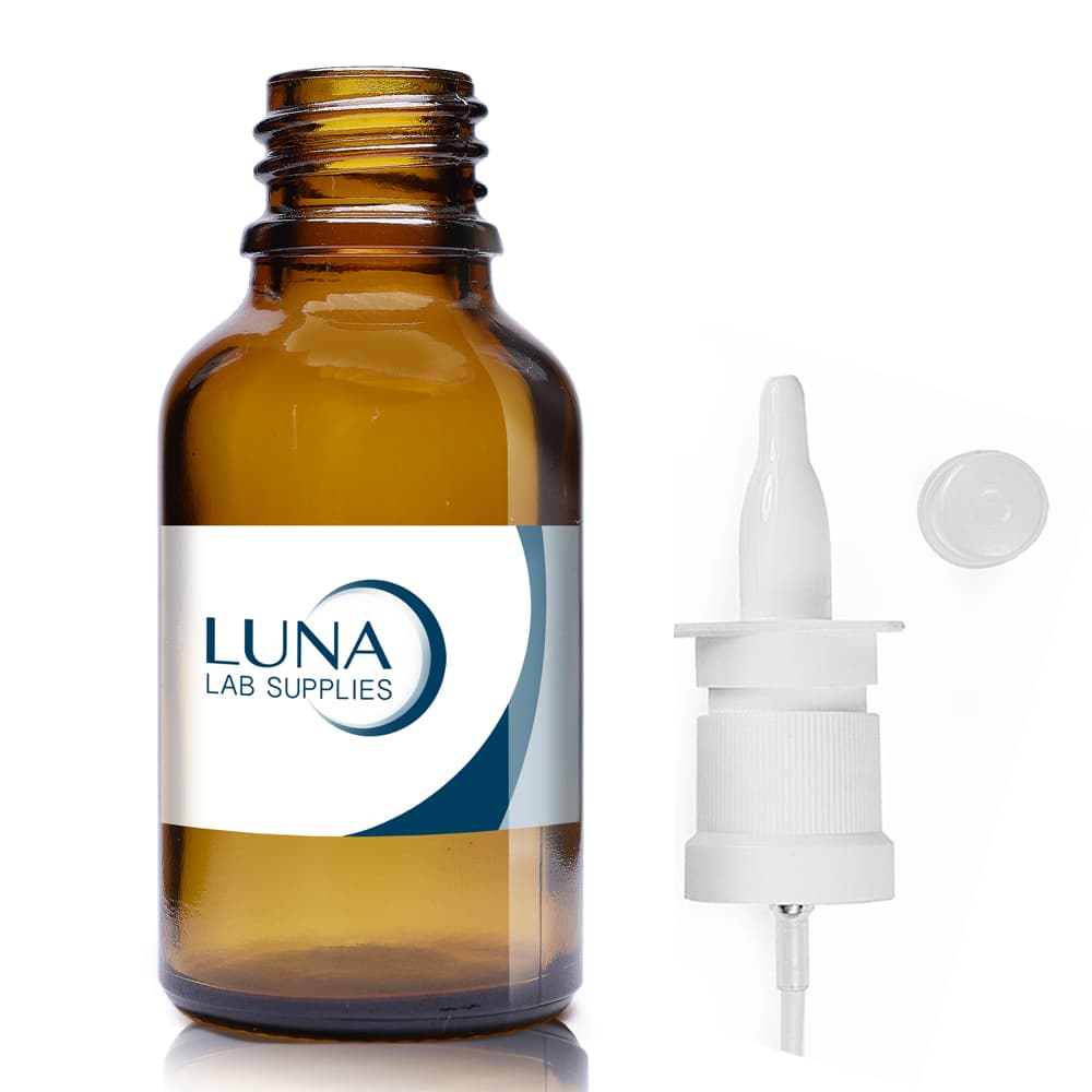25ml Amber Glass Dropper Bottle & Nasal Spray