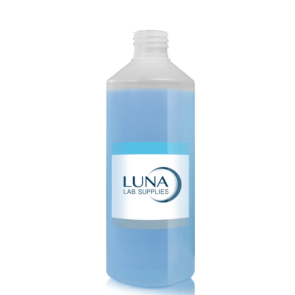 500ml Natural HDPE Plastic Round Bottle (No Cap)