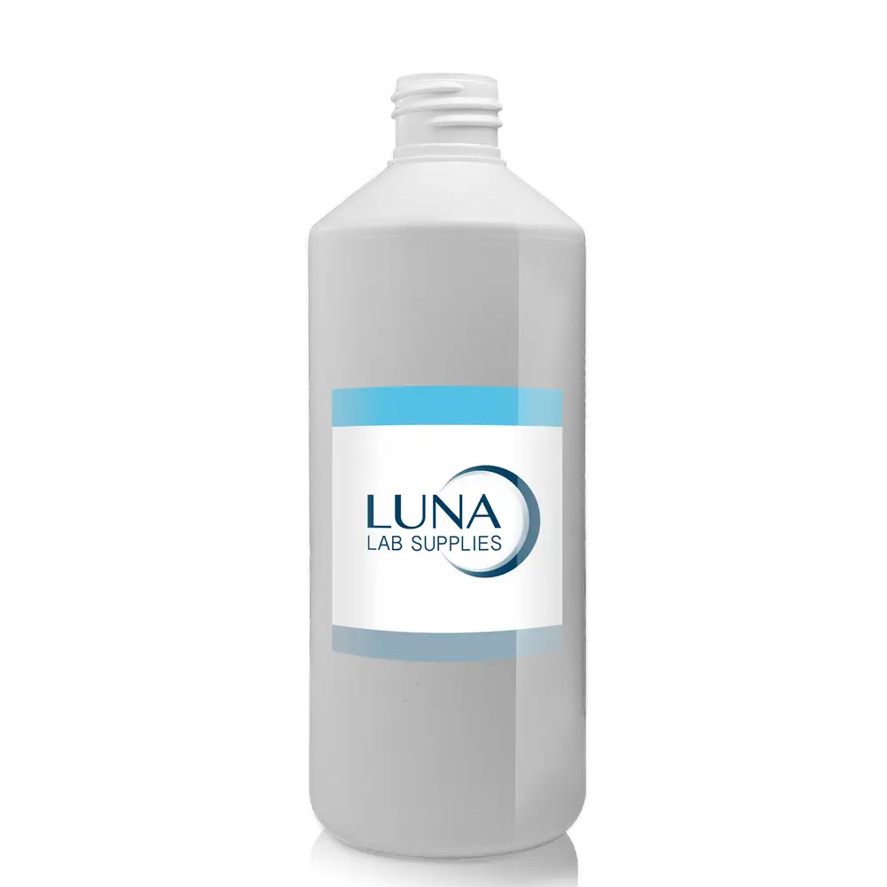 500ml White HDPE Plastic Round Bottle (No Cap)