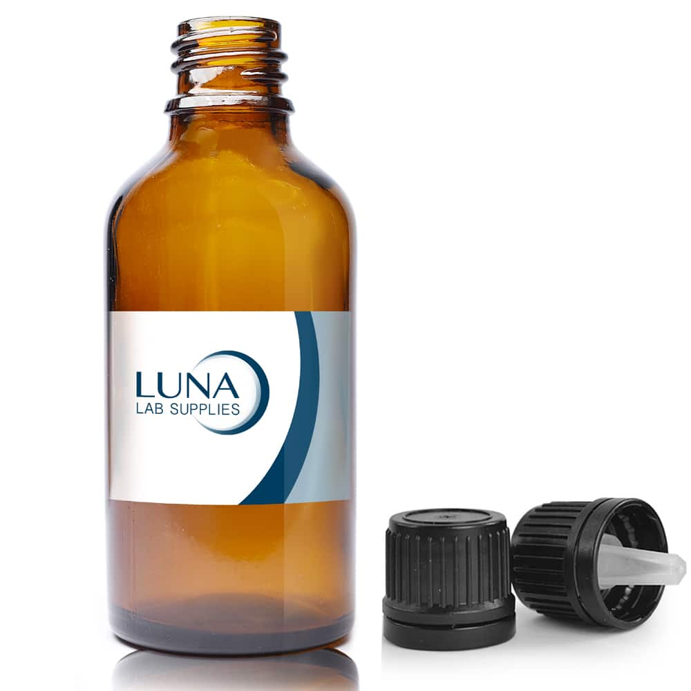 50ml Amber Glass Dropper Bottle With T/E Dropper Cap