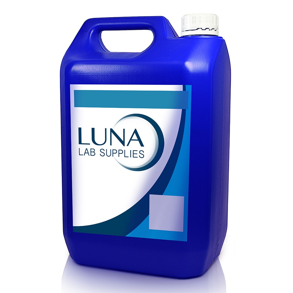 5 Litre Blue Plastic Jerry Can & 38mm T/E Screw Cap