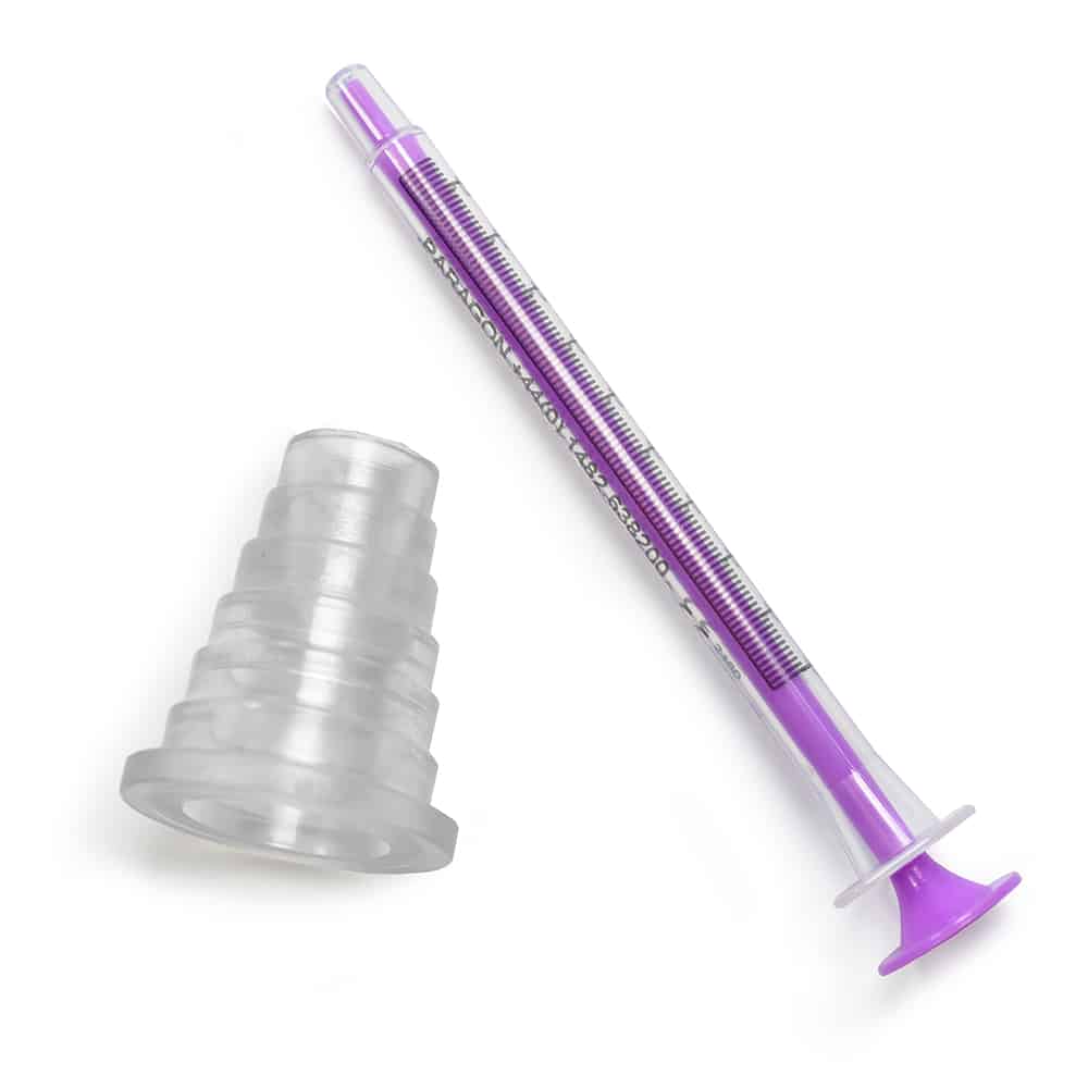 1ml Syringe with Adaptor and Instruction Card