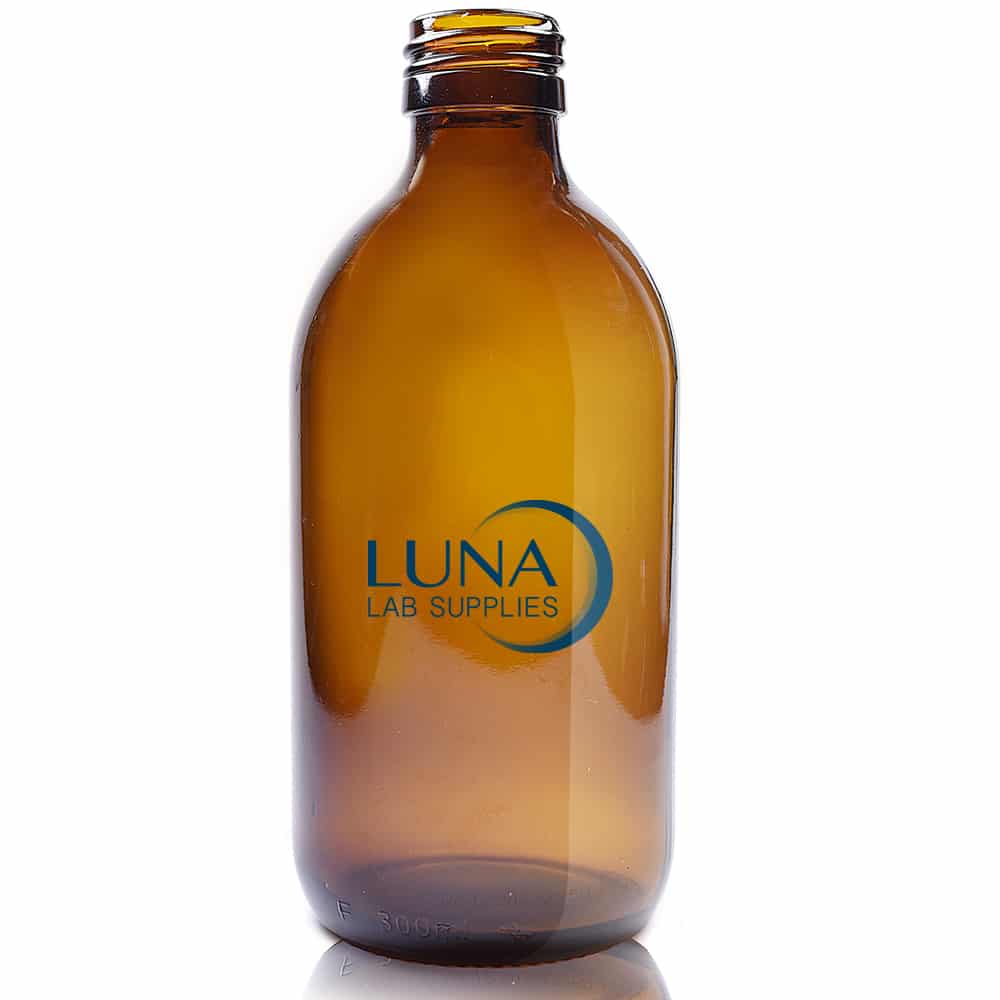 300ml Amber Glass Sirop Bottle (No Cap)