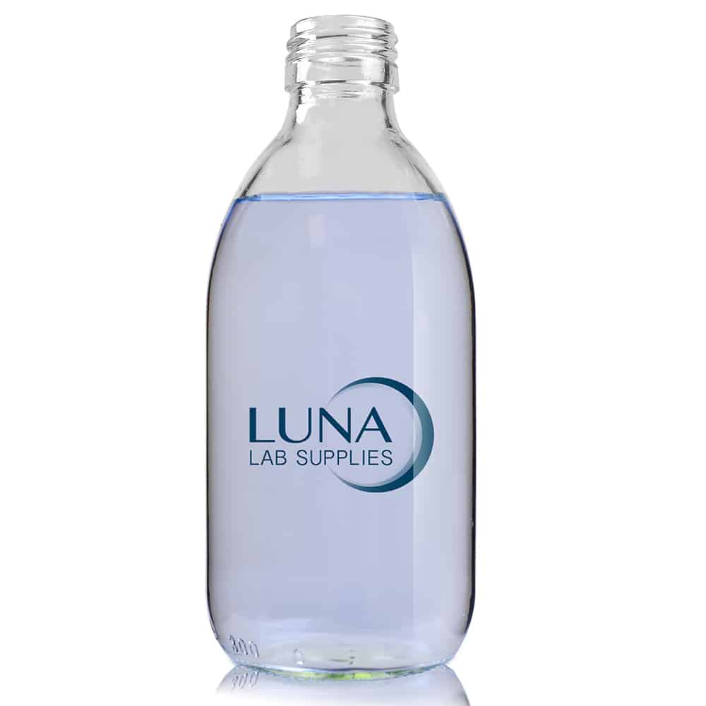 300ml Clear Glass Sirop Bottle (No Cap)