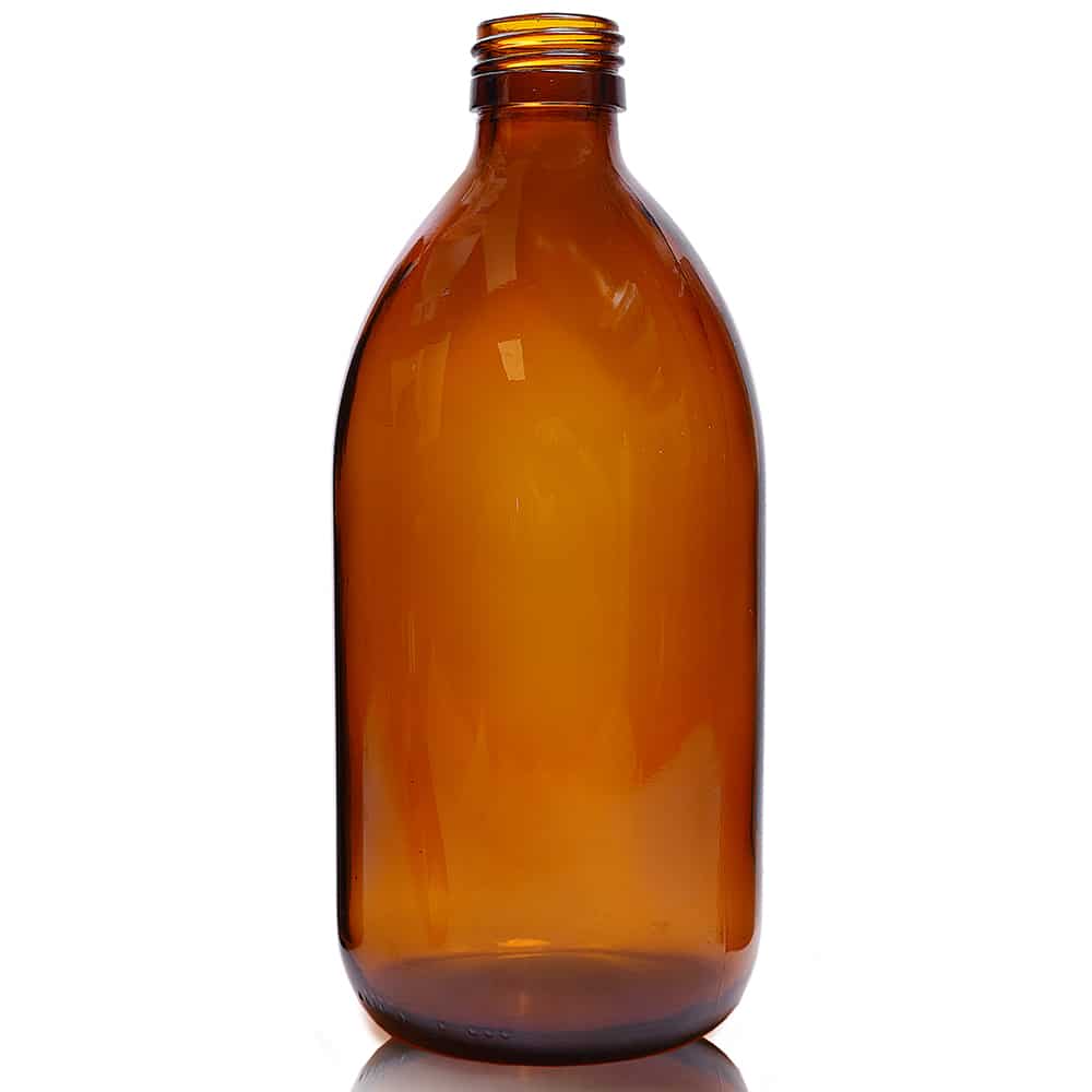 500ml Amber Glass Sirop Bottle