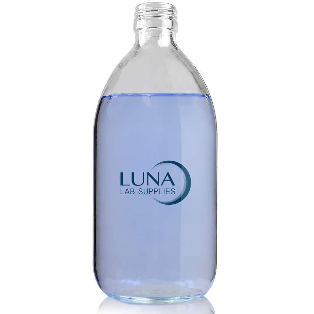500ml Clear Glass Sirop Bottle (No Cap)
