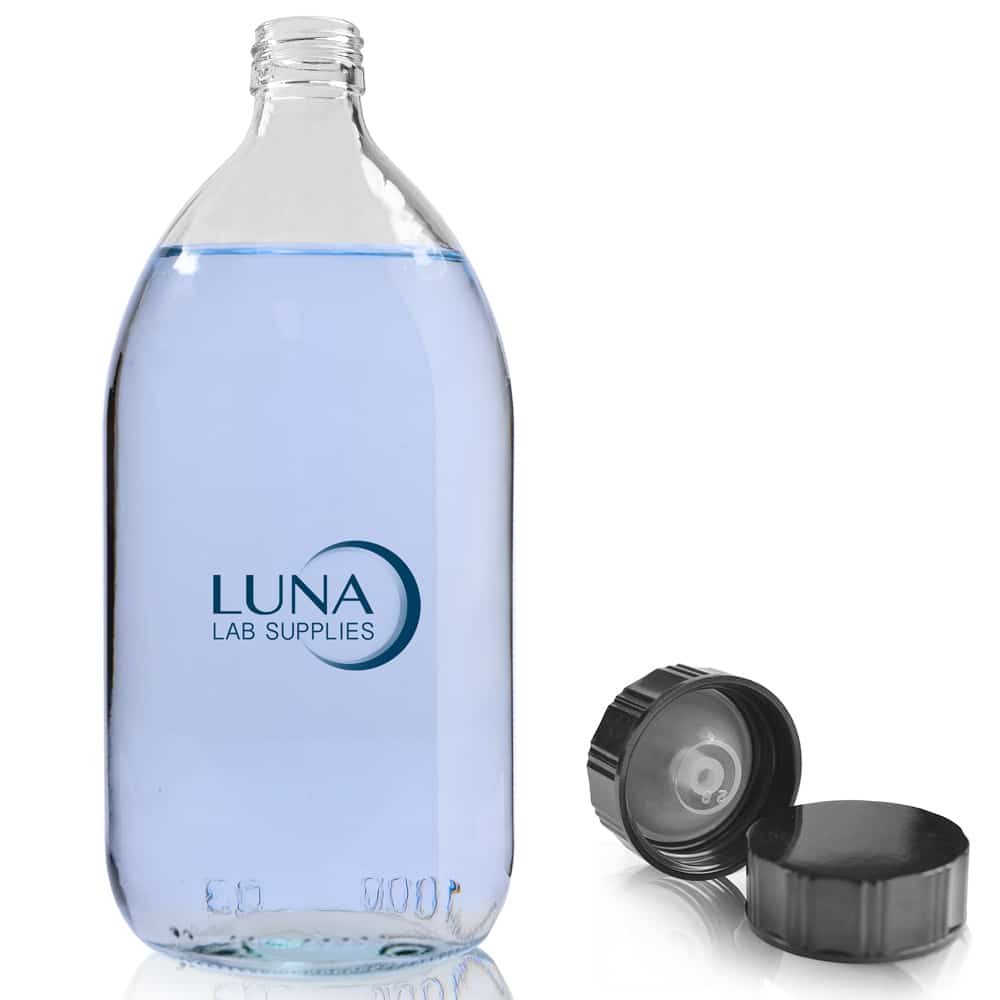 1000ml Clear sirop bottle Luna with urea cap