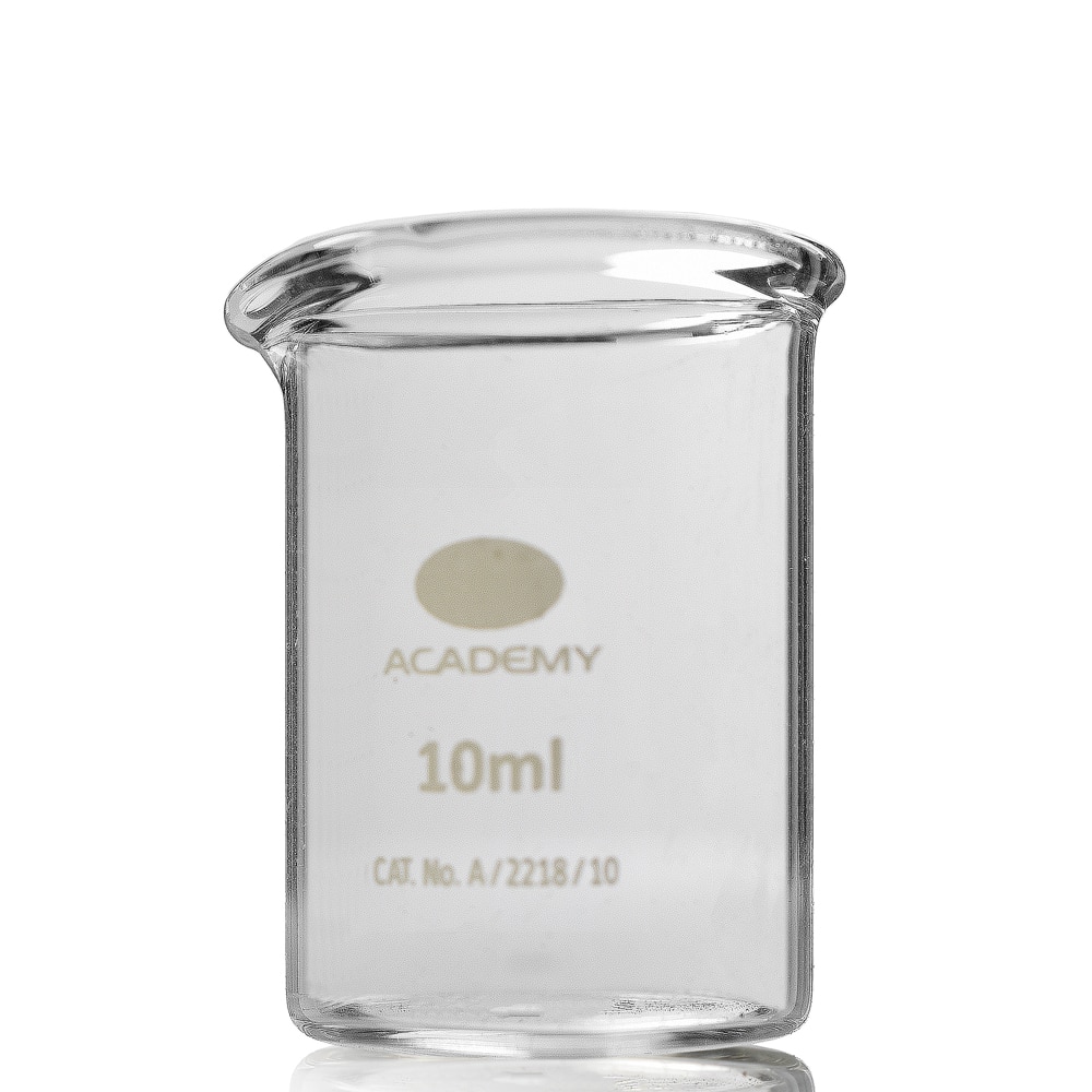 10ml Low Form Academy Borosilicate Glass Beaker