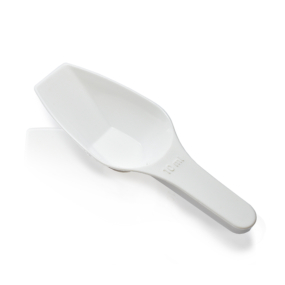 10ml Flat Bottom Polypropylene Weighing Scoop