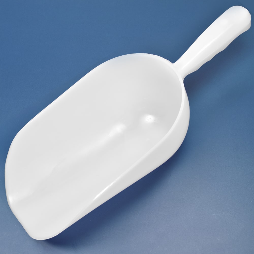 250ml White HDPE Industrial Scoop