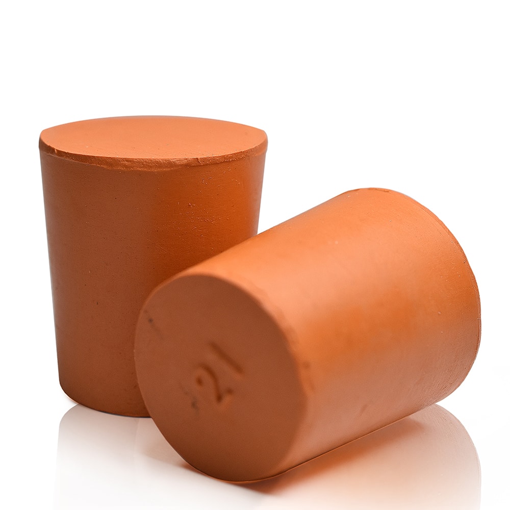 Eisco Size H Solid Rubber Stopper