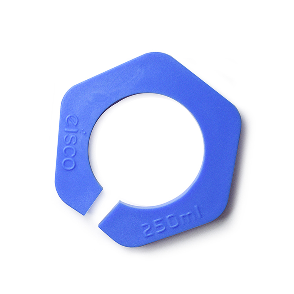 250ml PP Blue Hex Cylinder Protector