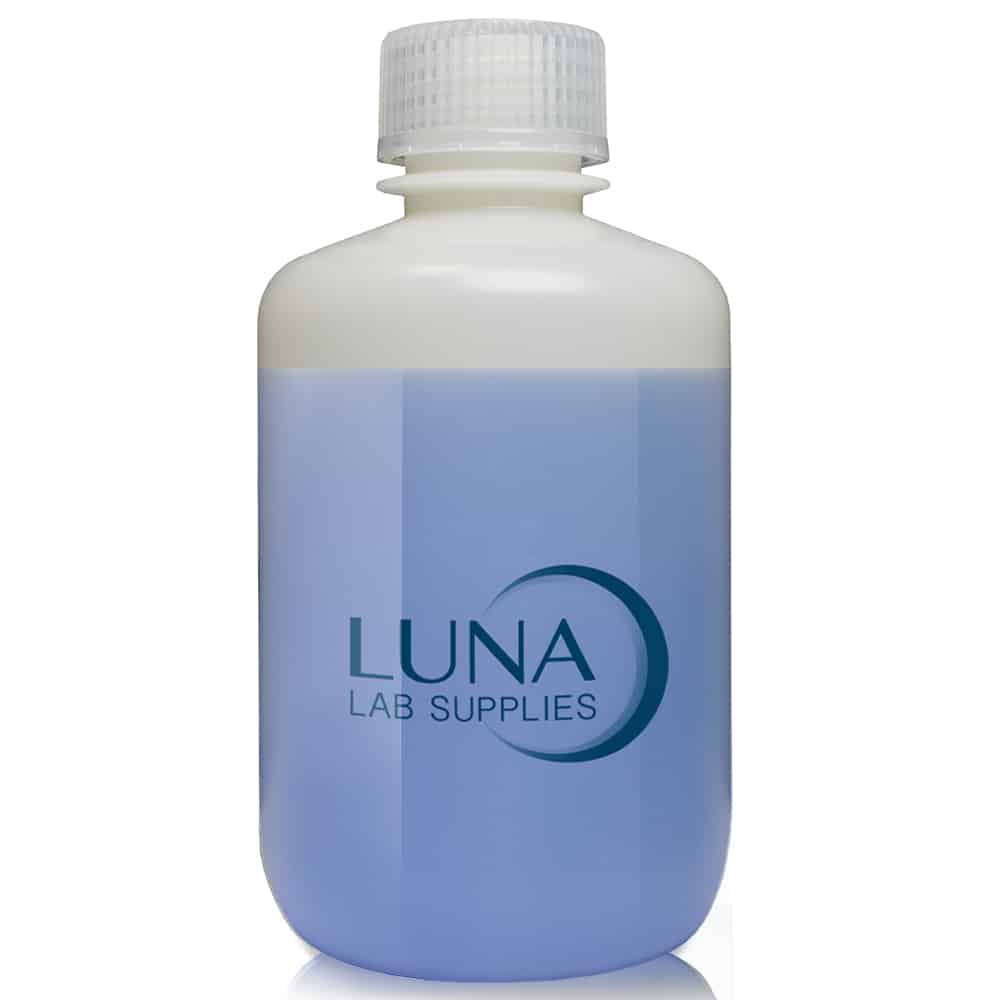 250ml Natural HDPE Sterile Reagent Bottle With Cap (Pack of 12)