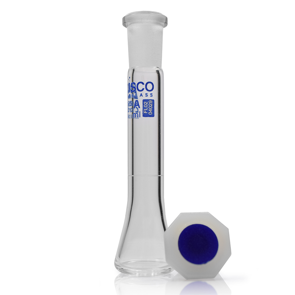 2ml volumetric flask lid removed