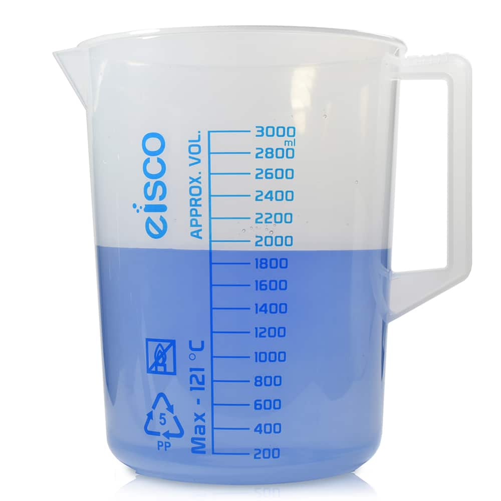 3000ml Polypropylene Measuring Jug