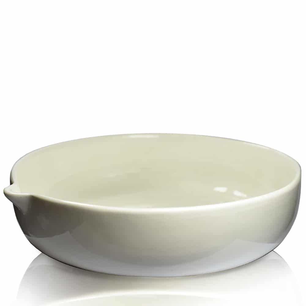 200ml Eisco Porcelain Evaporating Dish with Spout