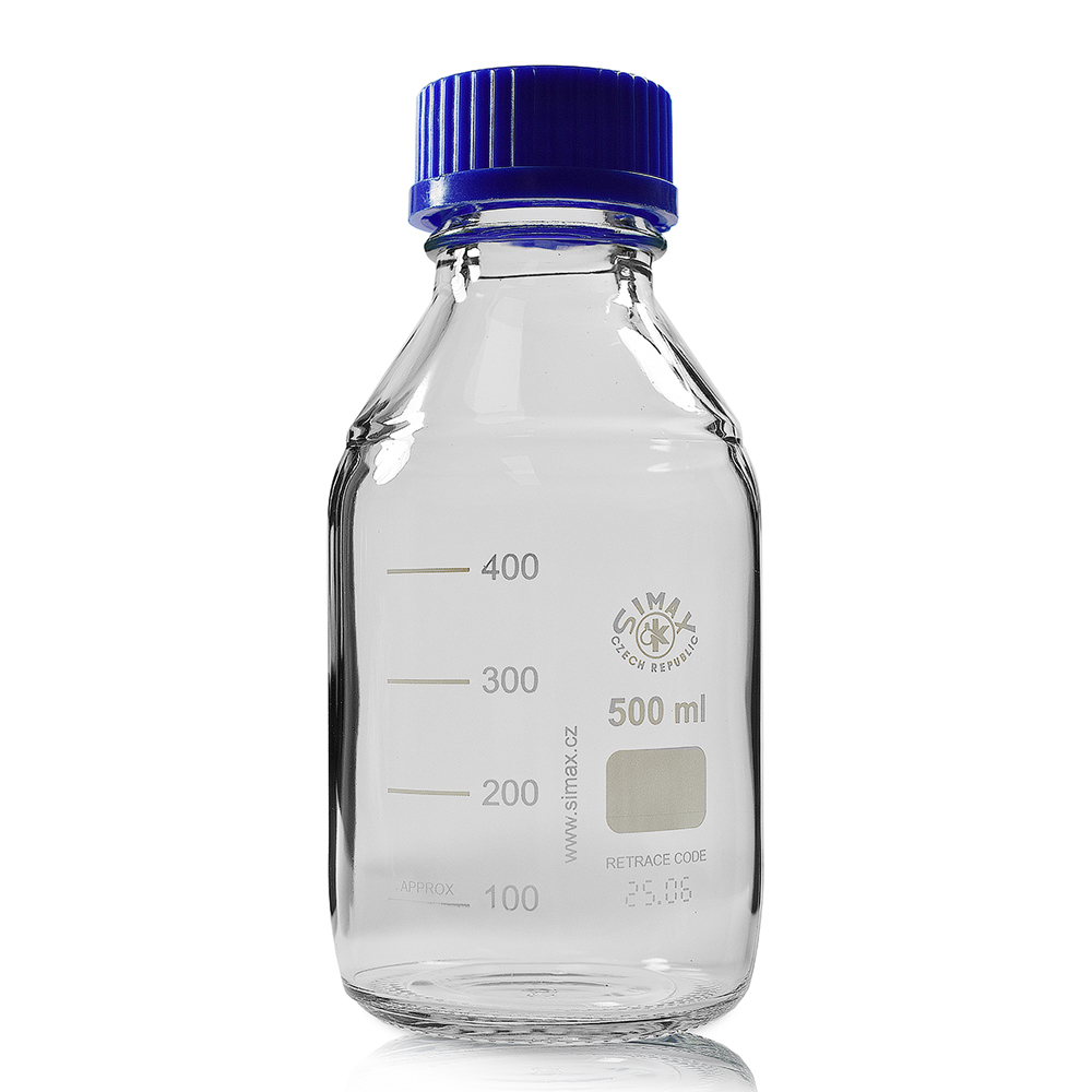 500ml Borosilicate Glass Narrow Neck Reagent Bottle