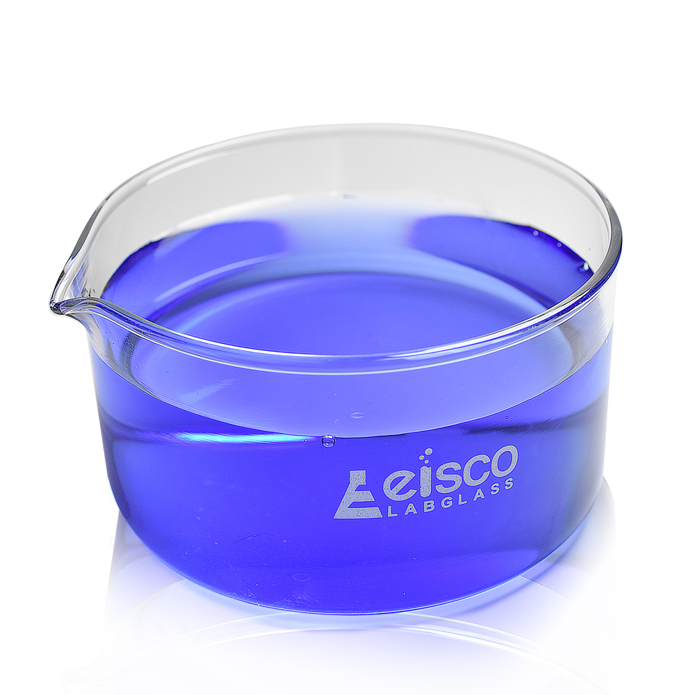 500ml Borosilicate Glass Crystallising Dish with Spout