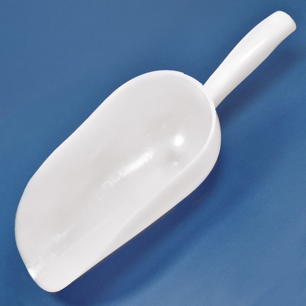 600ml White HDPE Industrial Scoop