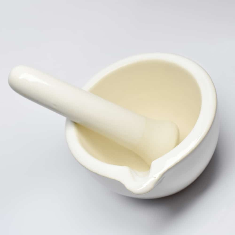 2oz Eisco Porcelain Mortar & Pestle Set