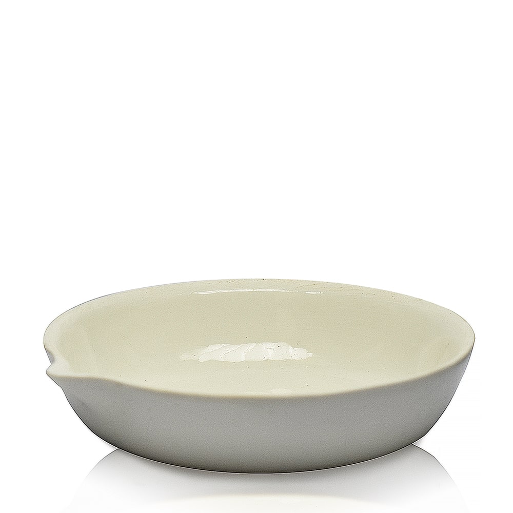 35ml Porcelain Evaporating Dish with Spout