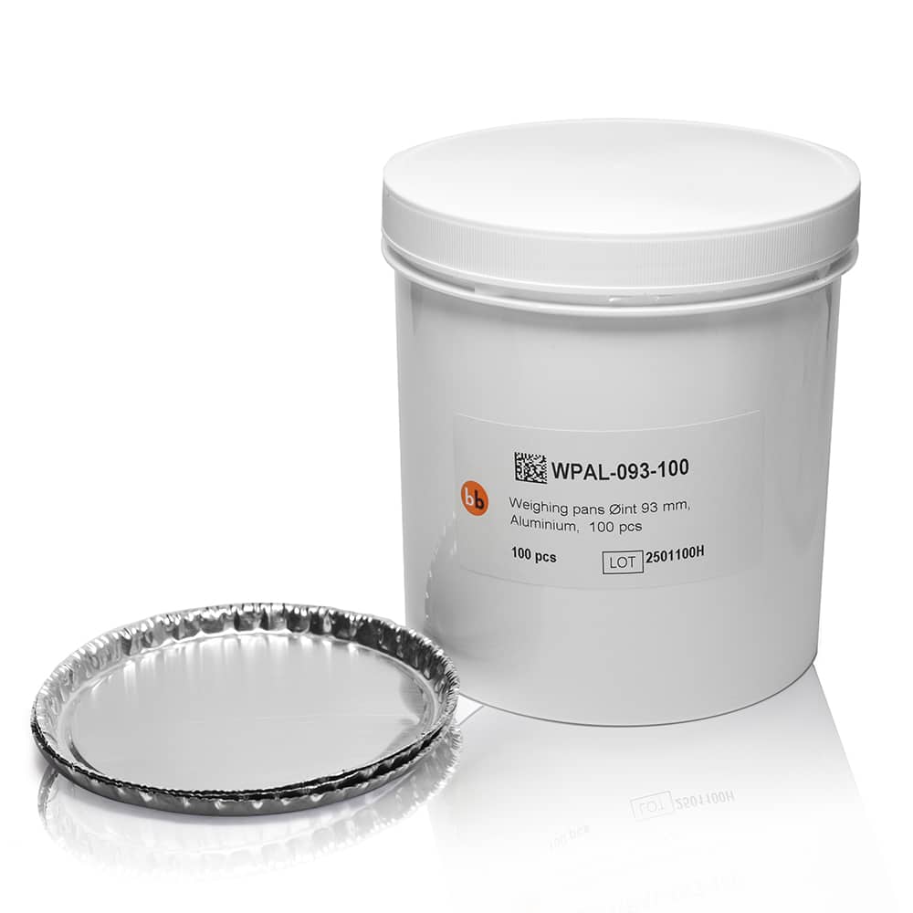 93mm Aluminium Weighing Pans (WPAL-072-100)