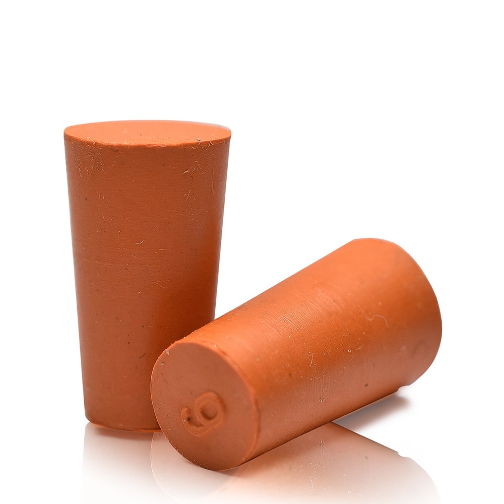 Eisco Size A Solid Rubber Stopper