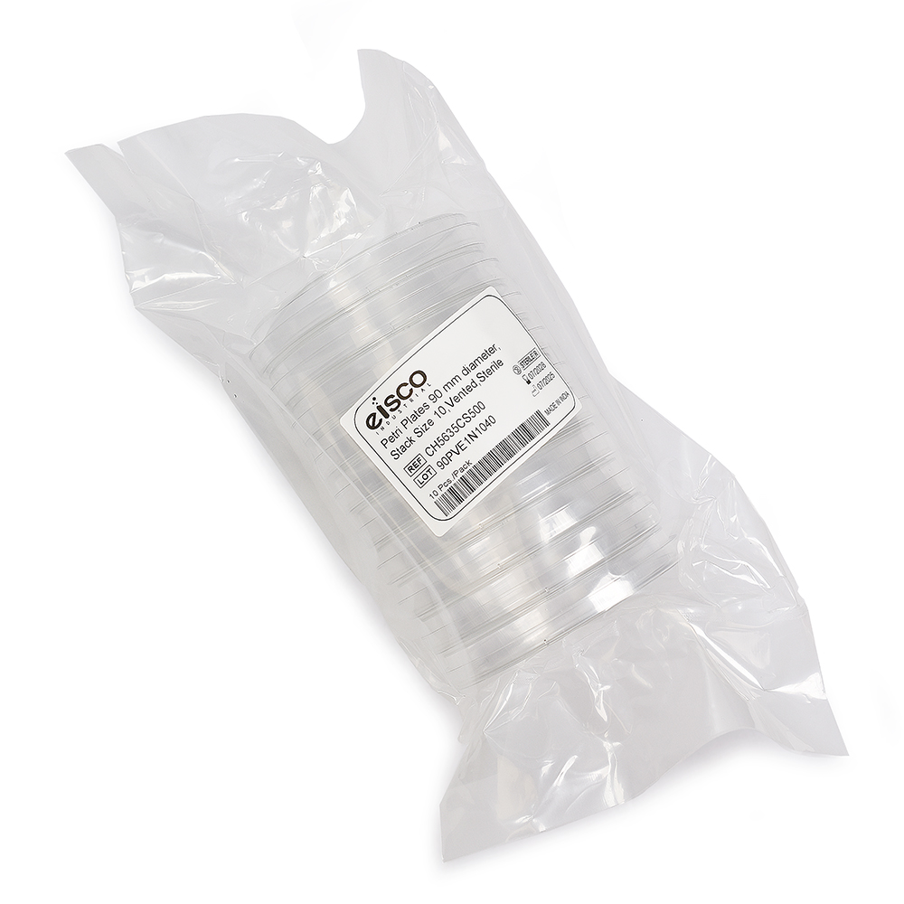 Polystyrene Sterile Vented Petri Dishes