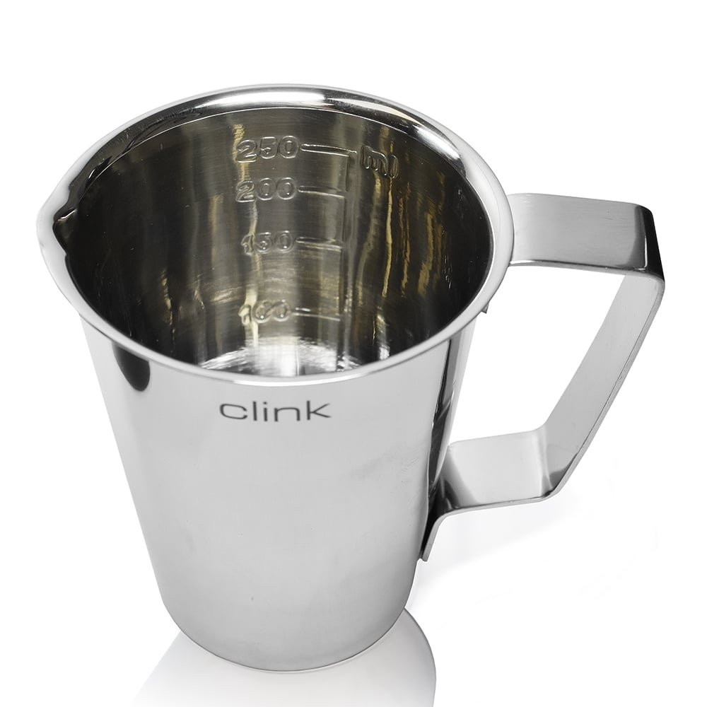 Stainless steel clink cup