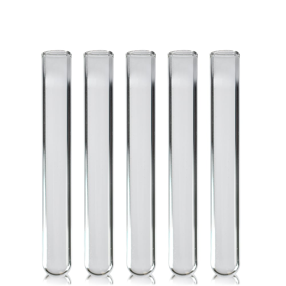 75×10mm Borosilicate Glass Disposable Culture Tube – Round Bottom