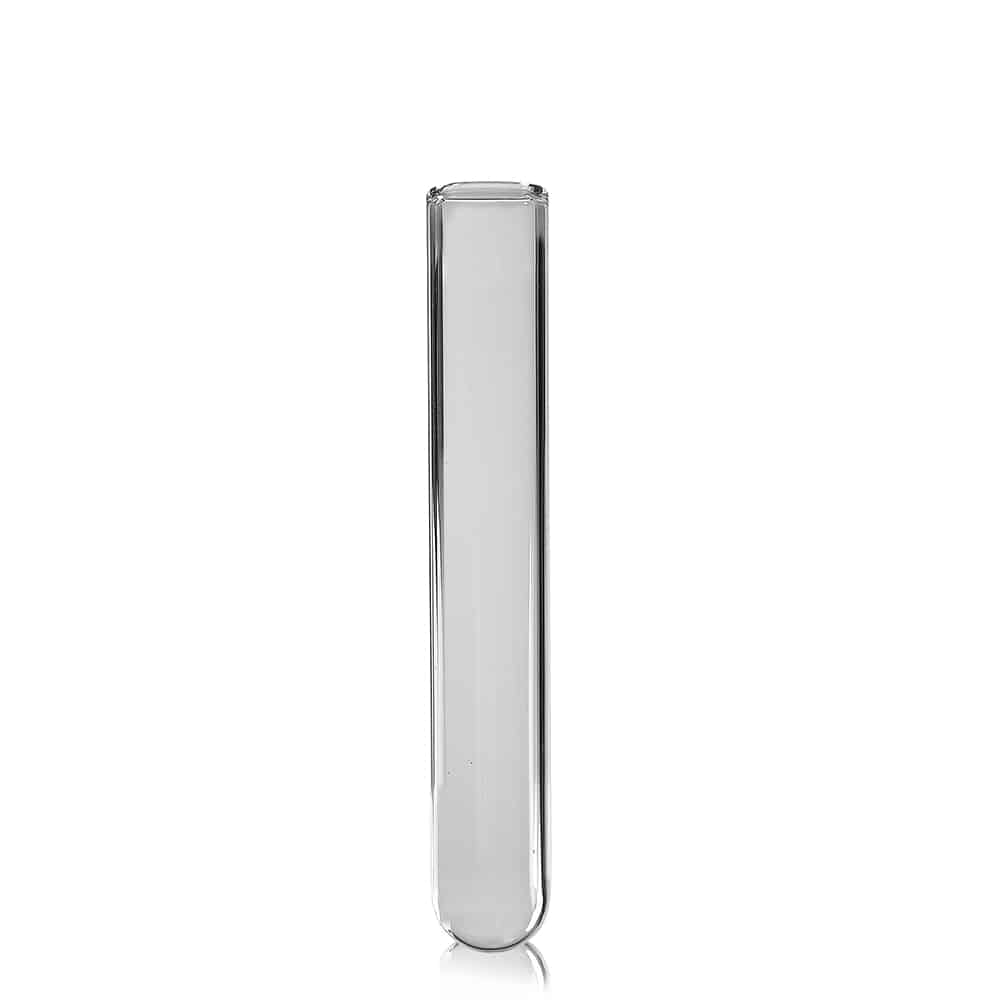 75×12mm Borosilicate Glass Disposable Culture Tube – Round Bottom