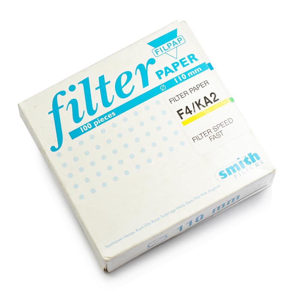 110mm Filter Paper 4 (Box)