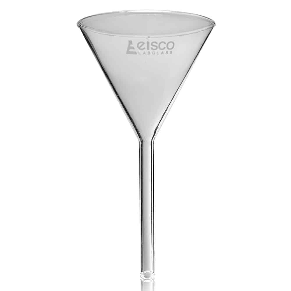 75mm Labglass Borosilicate Glass Filter Funnel