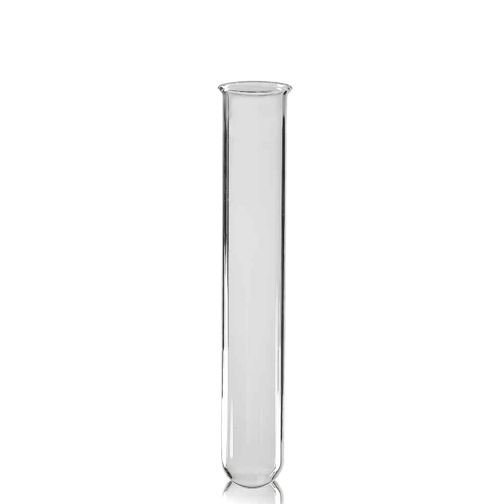 100×16mm Borosilicate Glass Test Tube – Rimmed with 1.2 mm Wall