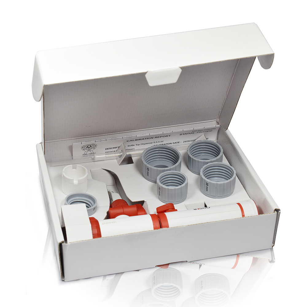 0.5–5 ml Eisco Bottle Top Dispenser