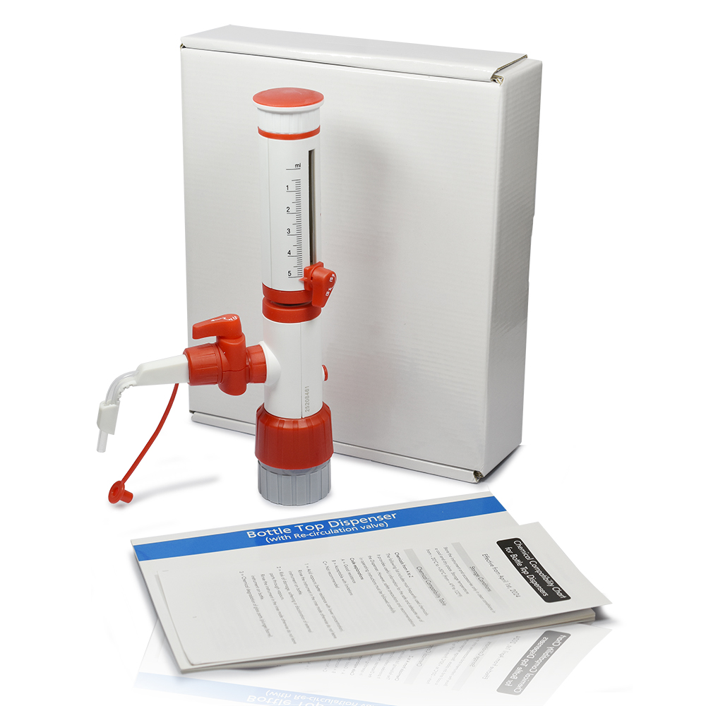 0.5–5 ml Eisco Bottle Top Dispenser