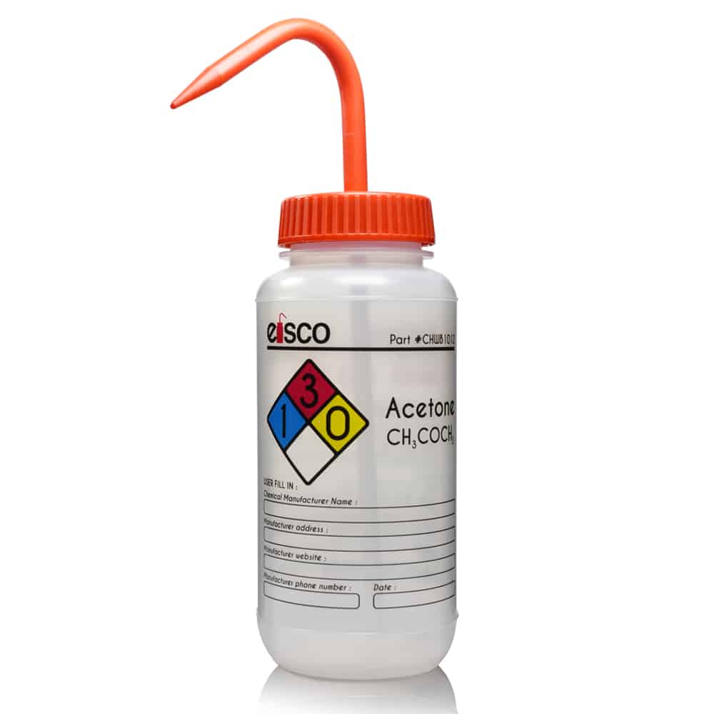 500ml Eisco LDPE Acetone Wash Bottle